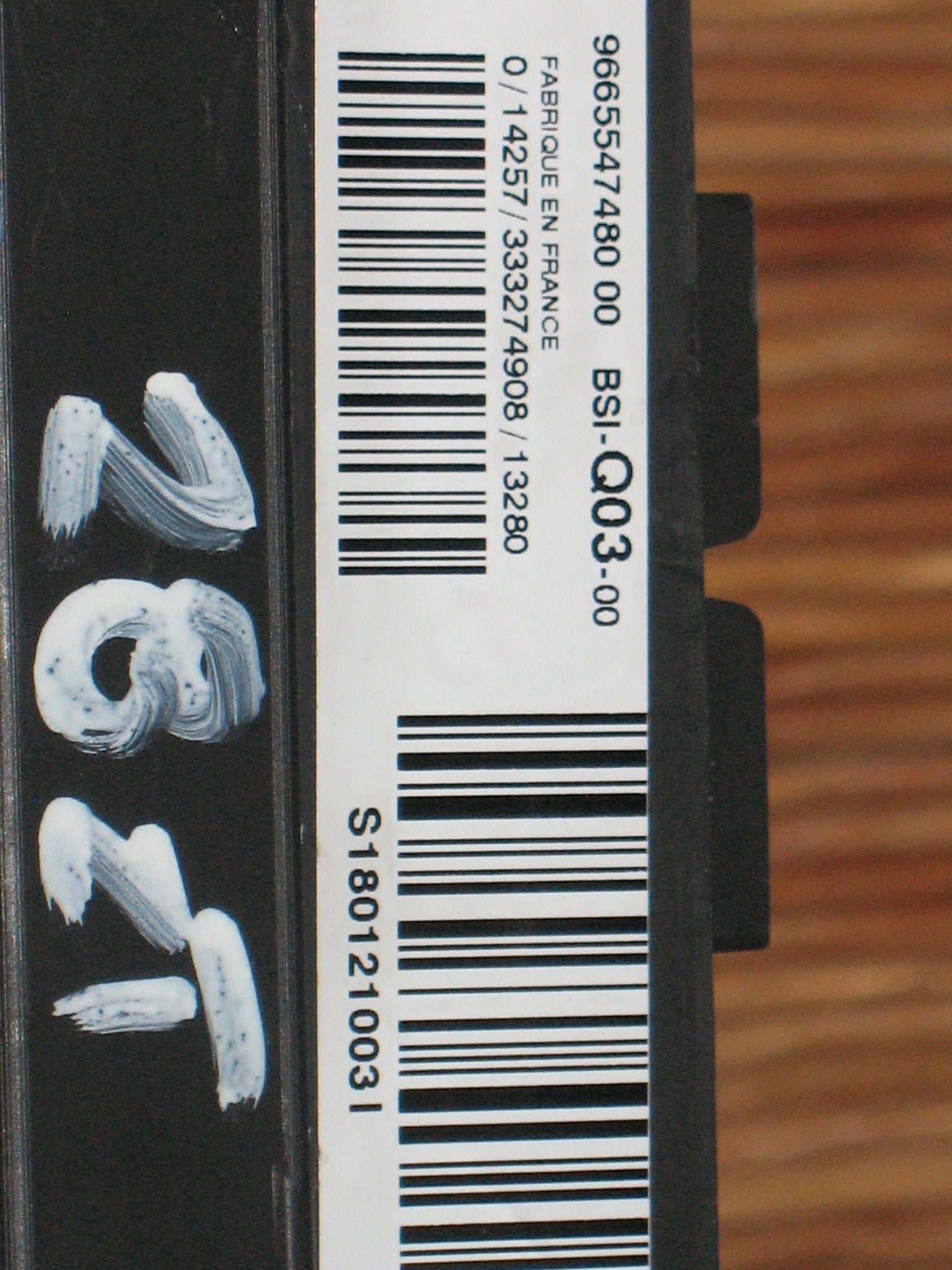 BSI Fuse Box Peugeot 308, 208, 207, 307 96655474800 96 655 474 80 00 S180121003I S180121003 I BSI-Q03-00 A2C53383165