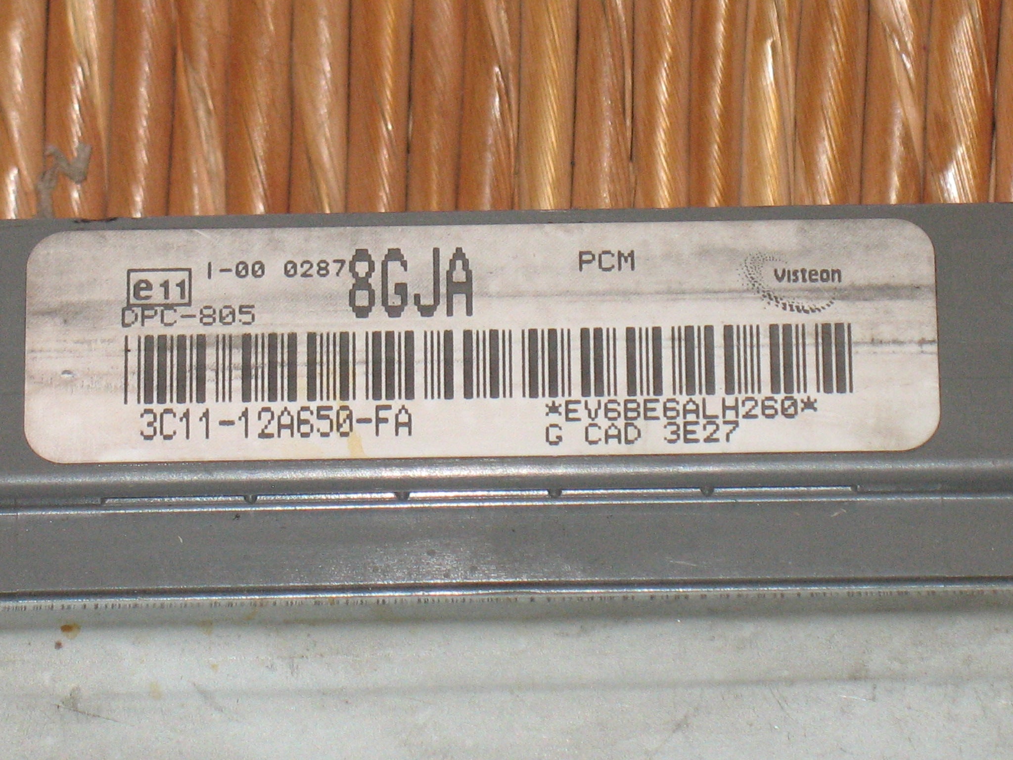 CENTRALINA MOTORE FORD VISTEON 3C11-12A650-FA 3C1112A650FA 8GJA DPC-805