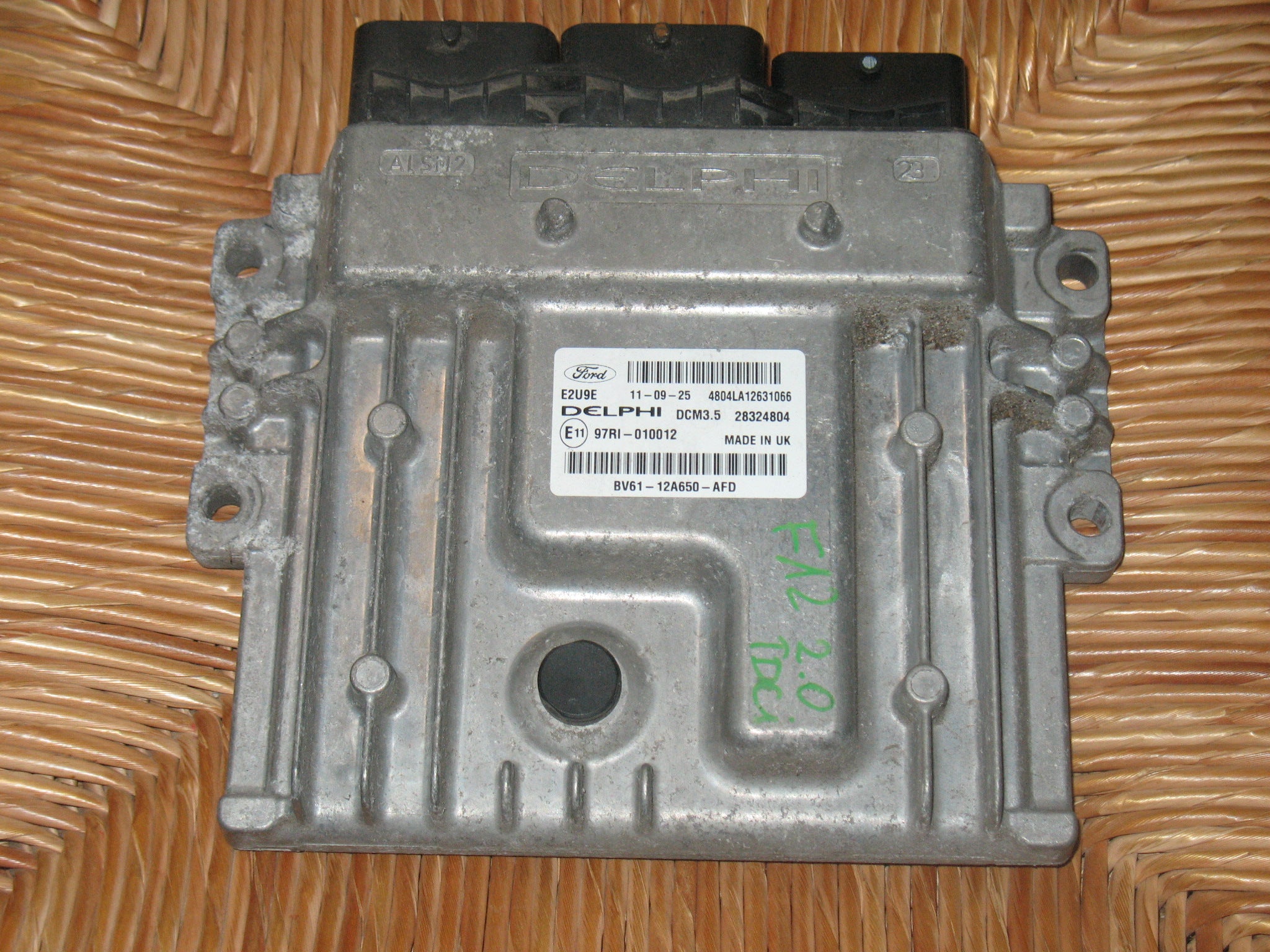 ECU FORD FOCUS BV61-12A650-AFD 28324804 BV61-12A650-AFD 28324804 DCM3.5