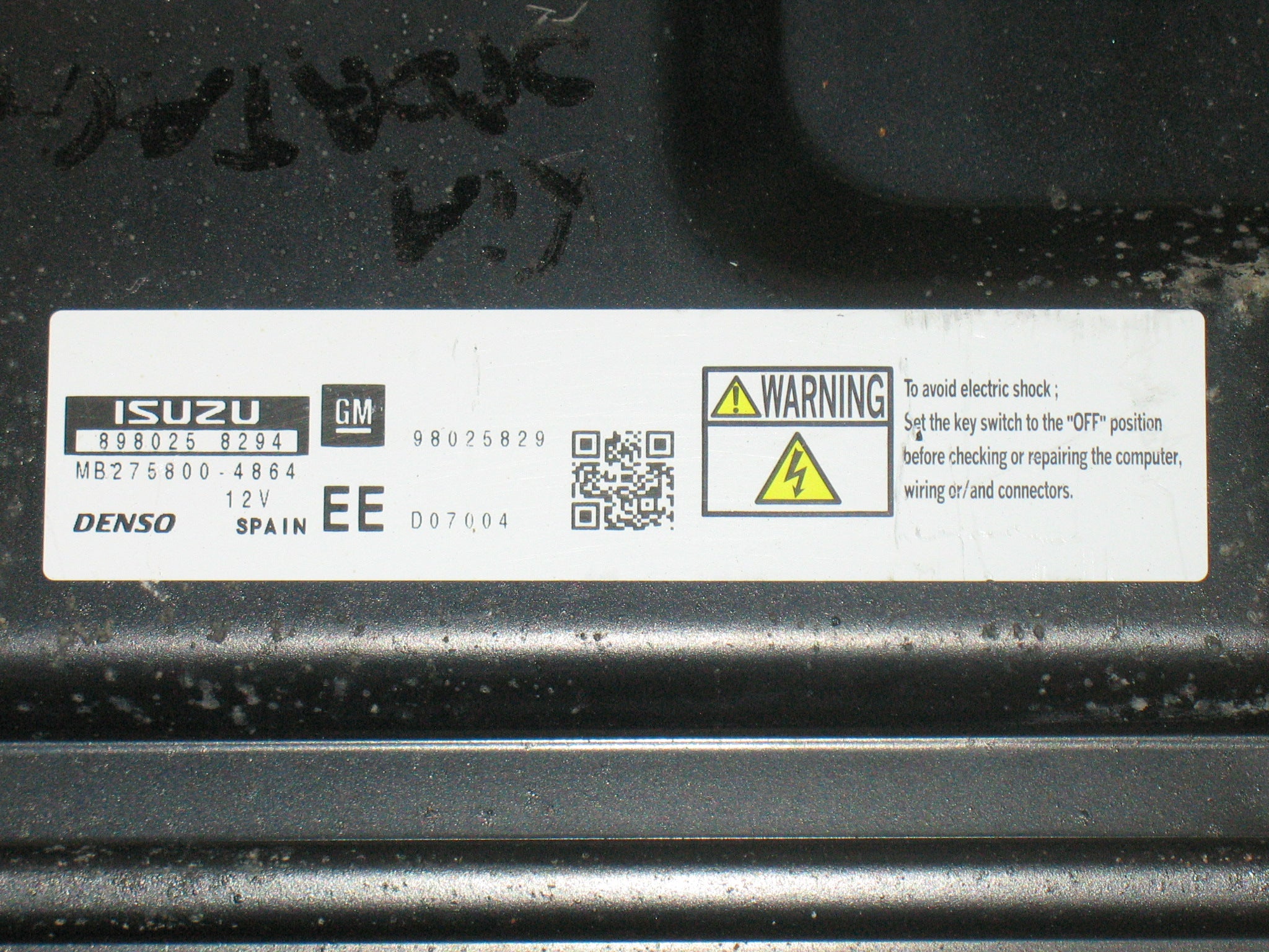CENTRALINA MOTORE OPEL ASTRA III 1.7 CDTI DENSO 98025829 898025 8294 8980258294 MB275800-4864