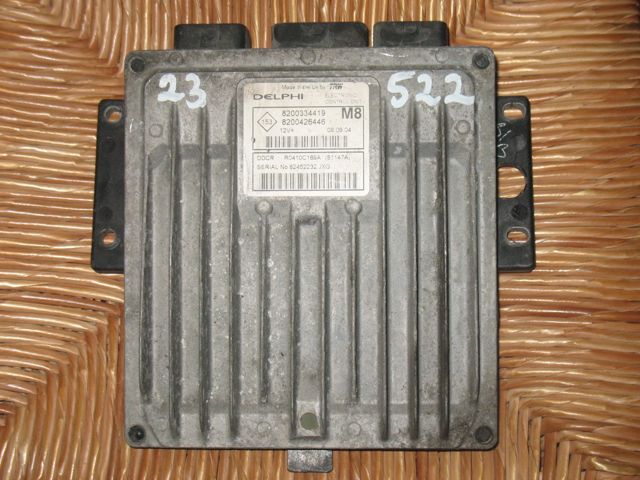 Centralina motore 8200334419 8200426446 Nissan Micra 1500 Diesel R0410C169A DDCR 81147A