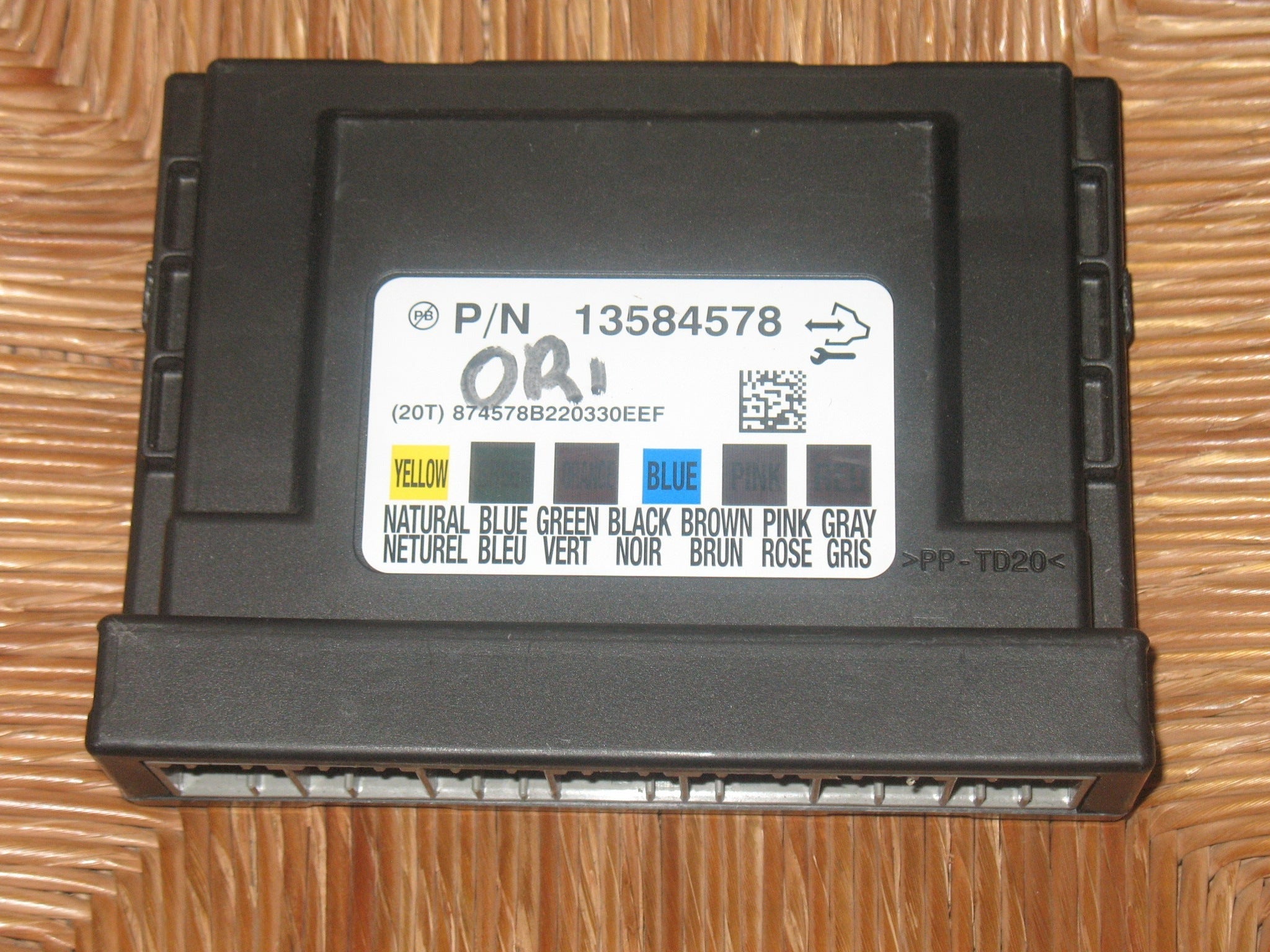 13584578 CENTRALINA BODY COMPUTER OPEL ASTRA SW 1.7 D 81KW 6M 5P