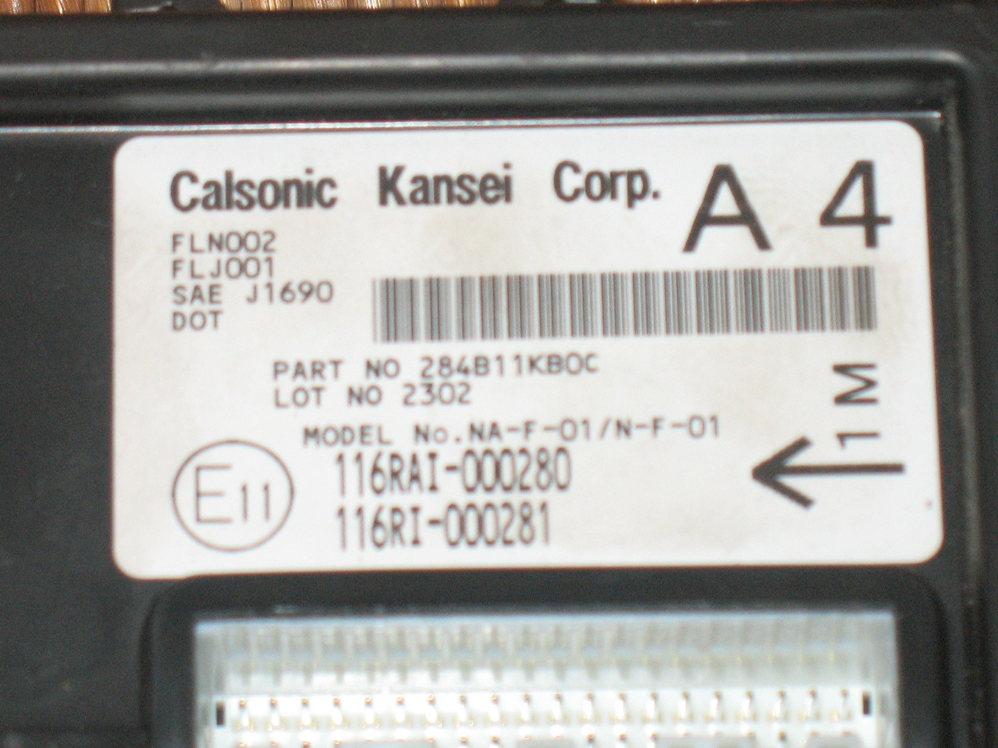 Centralina Nissan Juke Body Comfort Control Modulo M4 116rai000280 116ri000281 284b1bv80b