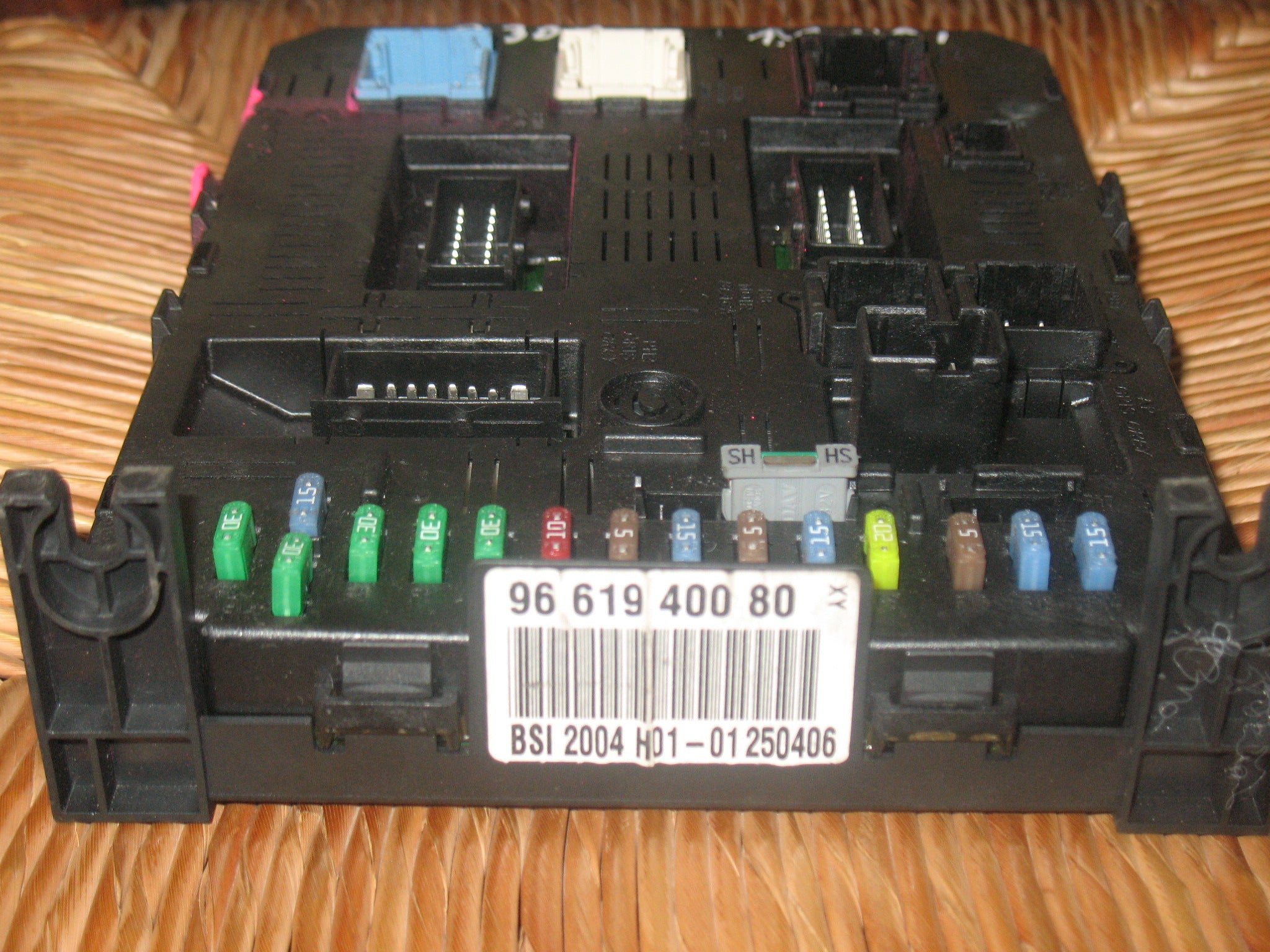 BSI 2004 H01-01 Johnson Controls PEUGEOT 307 9661940080 PEUGEOT 307 1.6 HDI 80 kw CITROEN C4 NFP