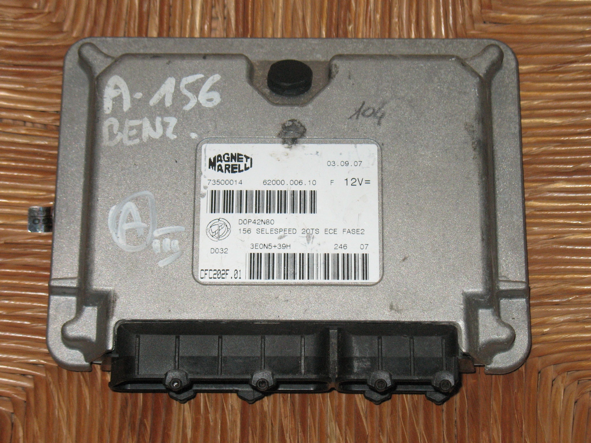 ECU ALFA 156 MAGNETI MARELLI 73500014 6200000610 CFC202F.01
