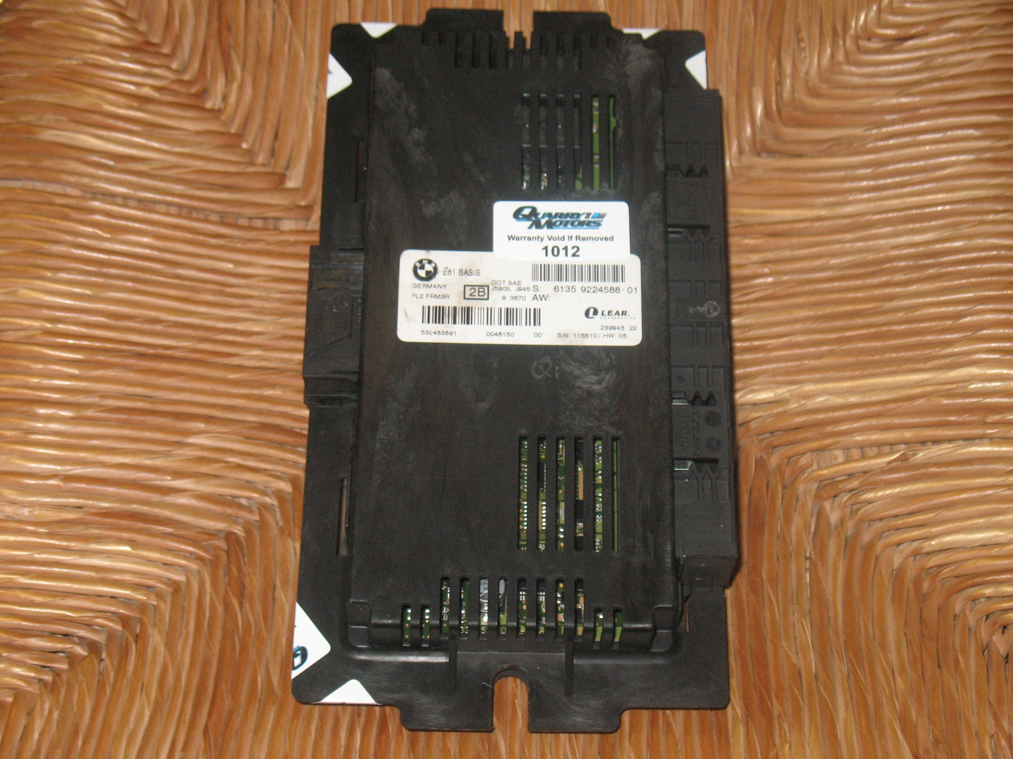 BMW 1 Series E81 61359224588 PLS1 FRMR3