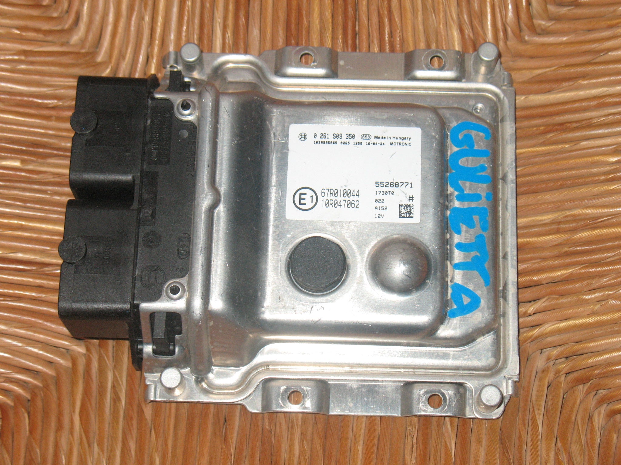 0261S09350 ME17 3 0 55260369 ALFA GIULIETTA 1.4 TURBO BENZINA
