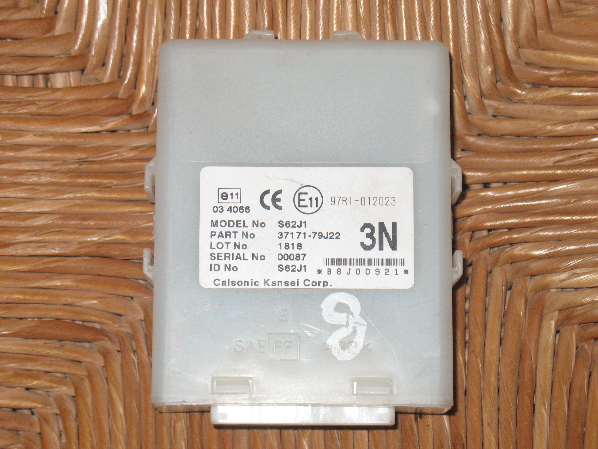 37171-79J22 ANTENNA RICEVITORE TELECOMANDO KEYLESS FIAT SEDICI 2.0 D 4X4 99KW 6M 5P