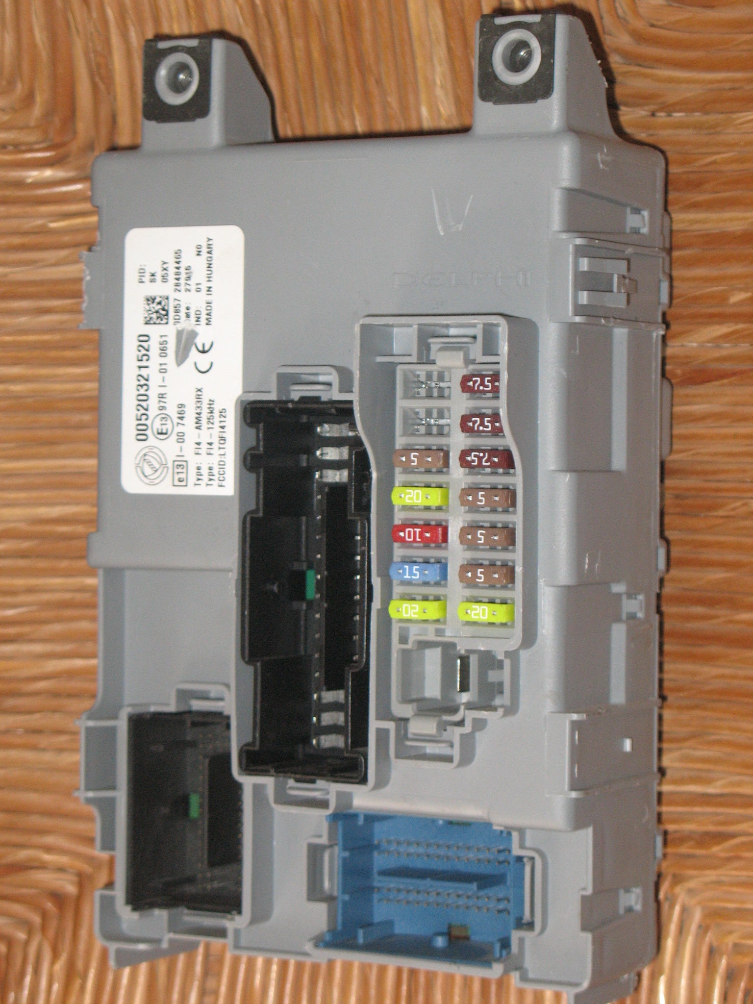 BODY COMPUTER MODUŁ BSI DOBLO II LIFT 00520321520