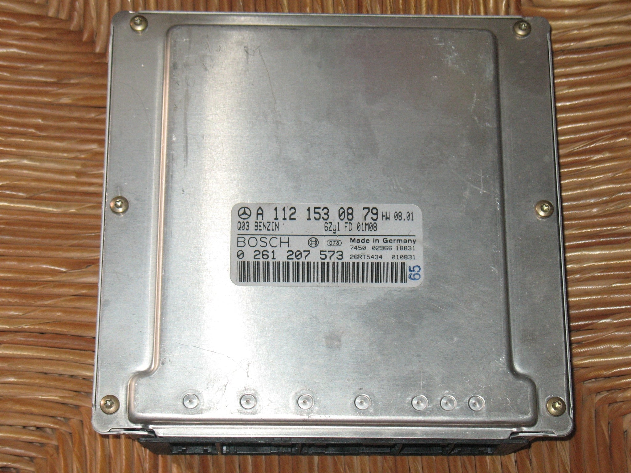 ECU CENTRALINA Mercedes Benz W203 1121530879 Bosch 0261207573 SET A1121530879 ME2.8A0261207573