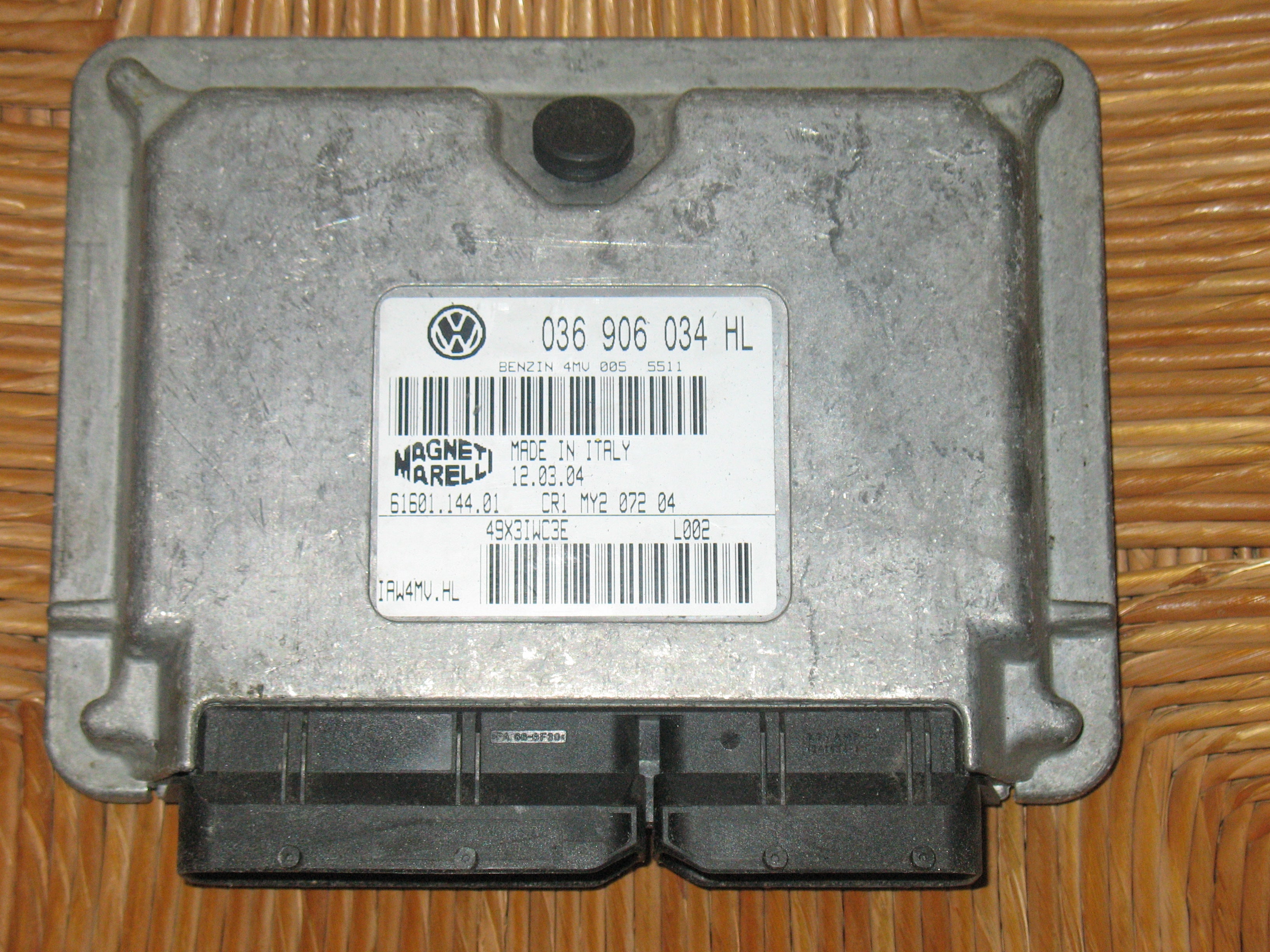 Ecu vw polo 1.4 036906034hl magneti marelli iaw 4mv hl