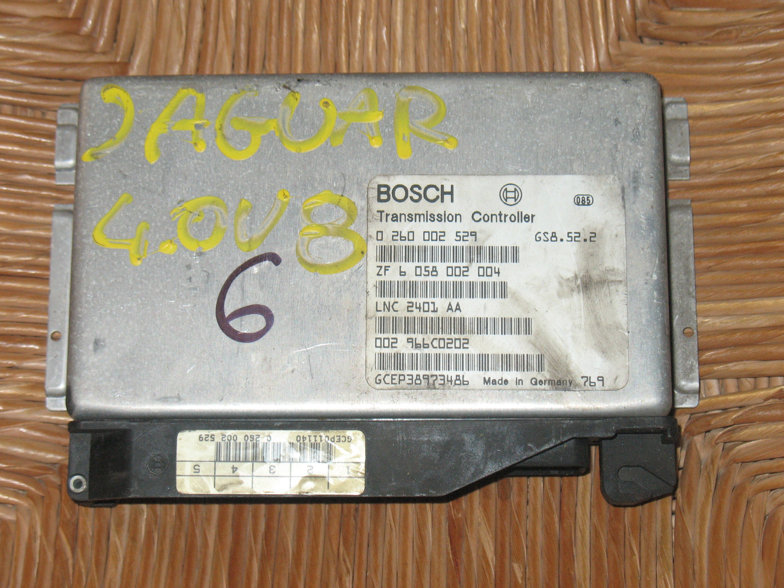 Centralina cambio automatico JAGUAR XK8 XJ8 BOSCH 0260002529 ZF6058002011