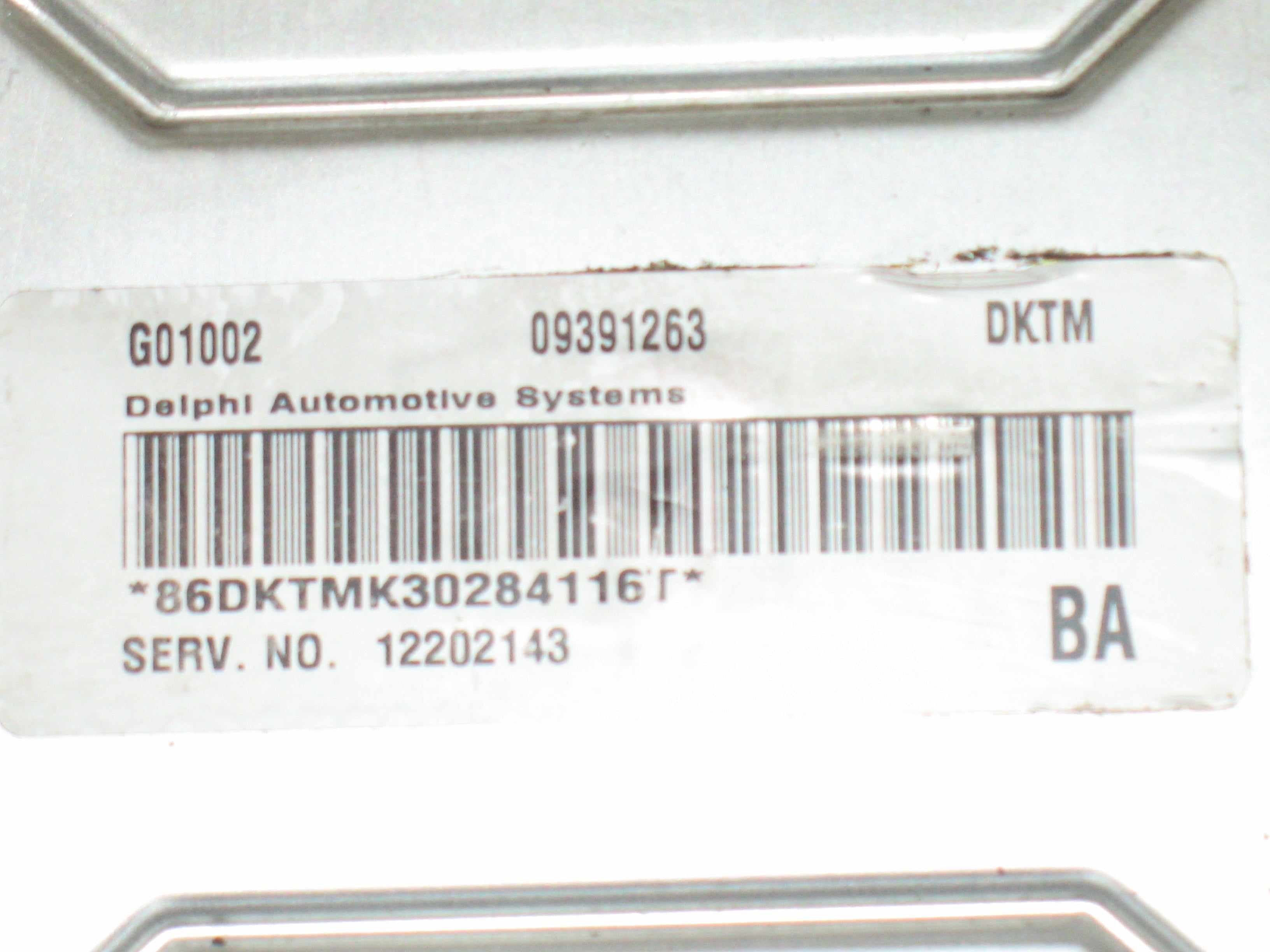 Ecu kit opelastra vectra zafira 2.2 09391263 12202143