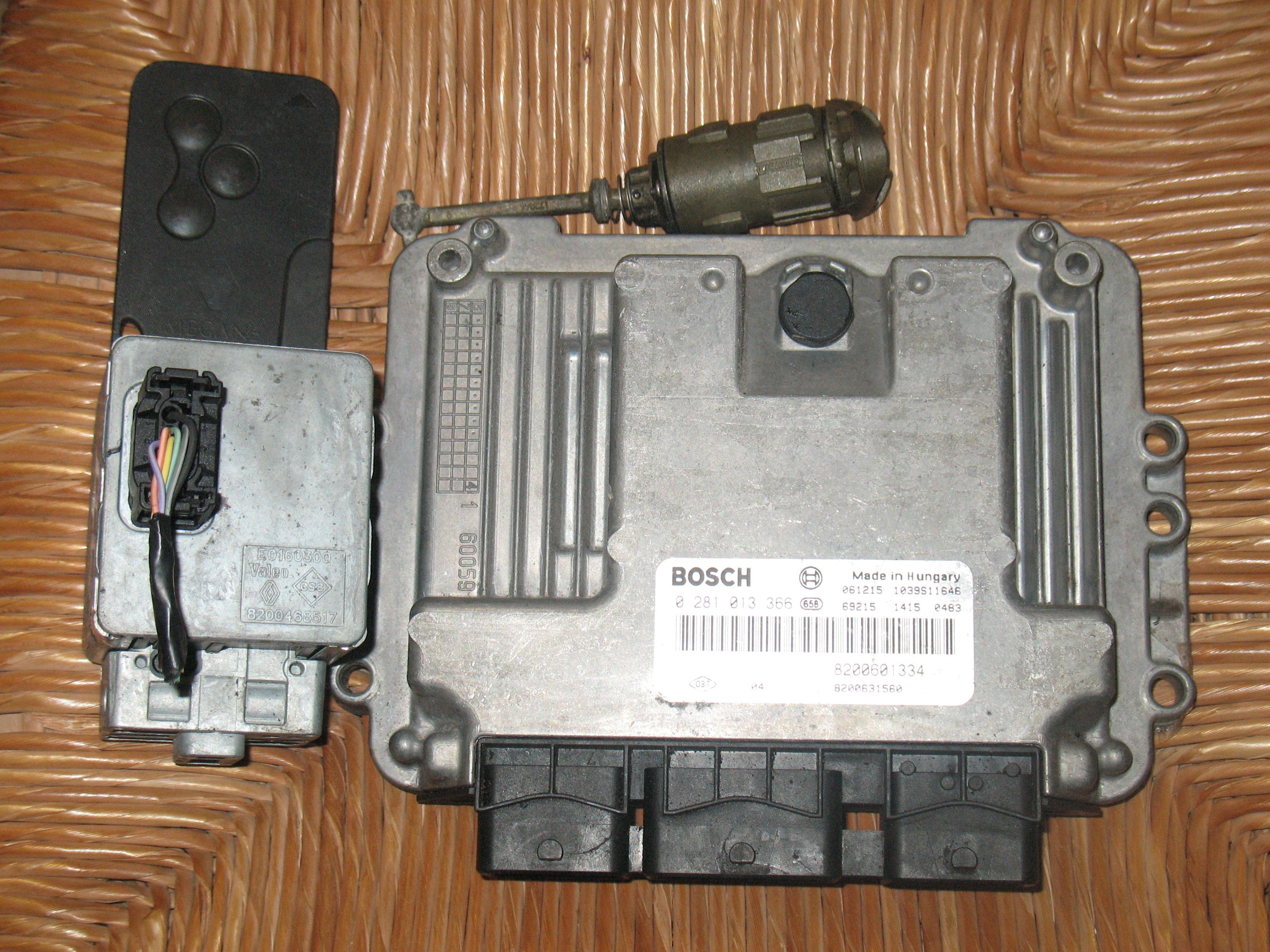 Kit scenic 1.9 dci bosch 0281013366 siemens 820072440 EDC16C3