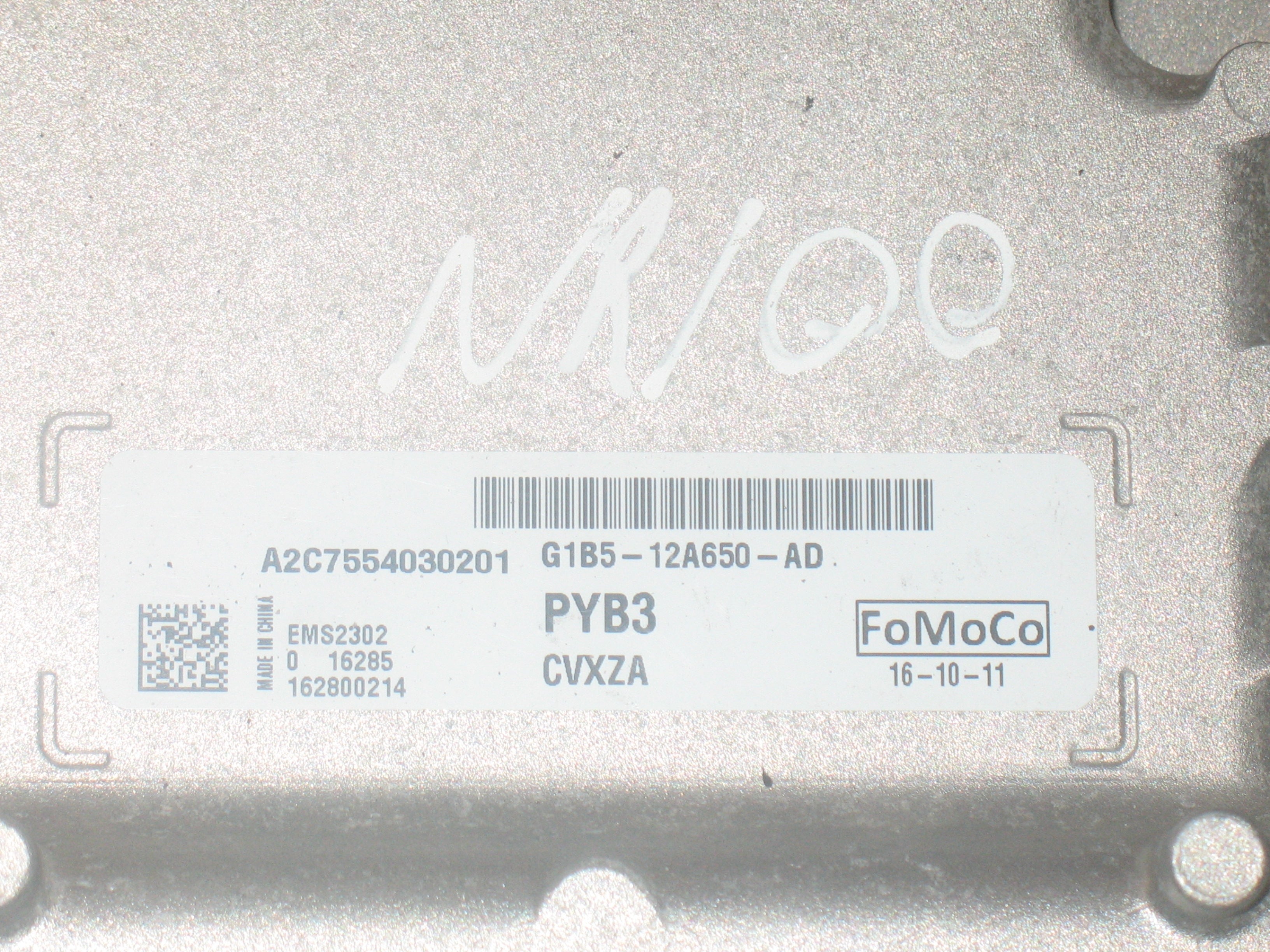 CENTRALINA MOTORE FORD KA+ 1.2 BENZINA G1B5-12A650-AD PYB3 CVXZA FOMOCO