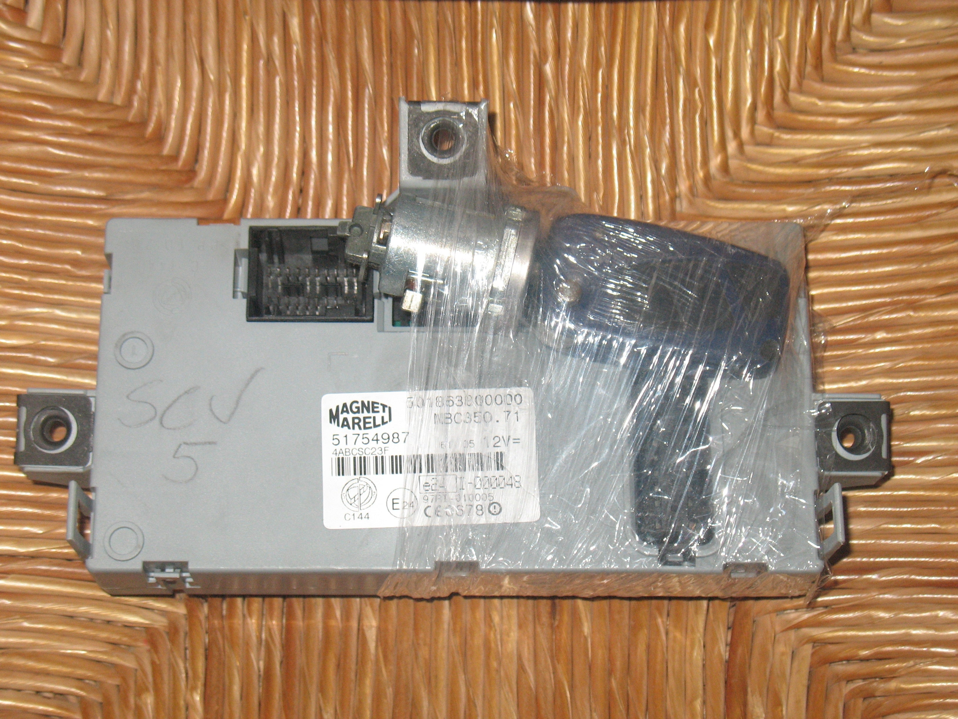 BODY E BLOCCHETTO Lancia Musa 1.3 MJT Marelli 51754987