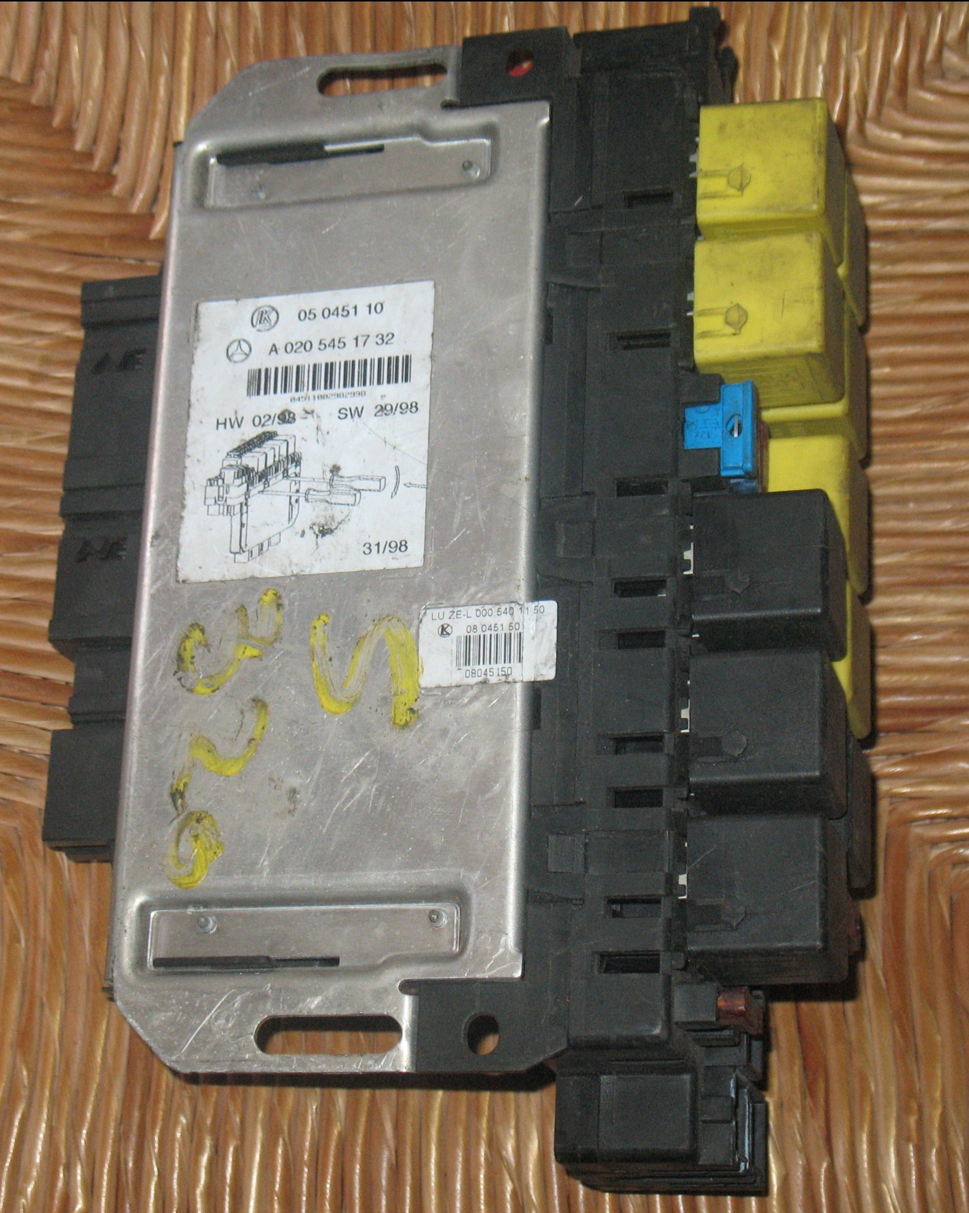 Fusibile SAM Mercedes o scatola ECU A0205451732 05045110