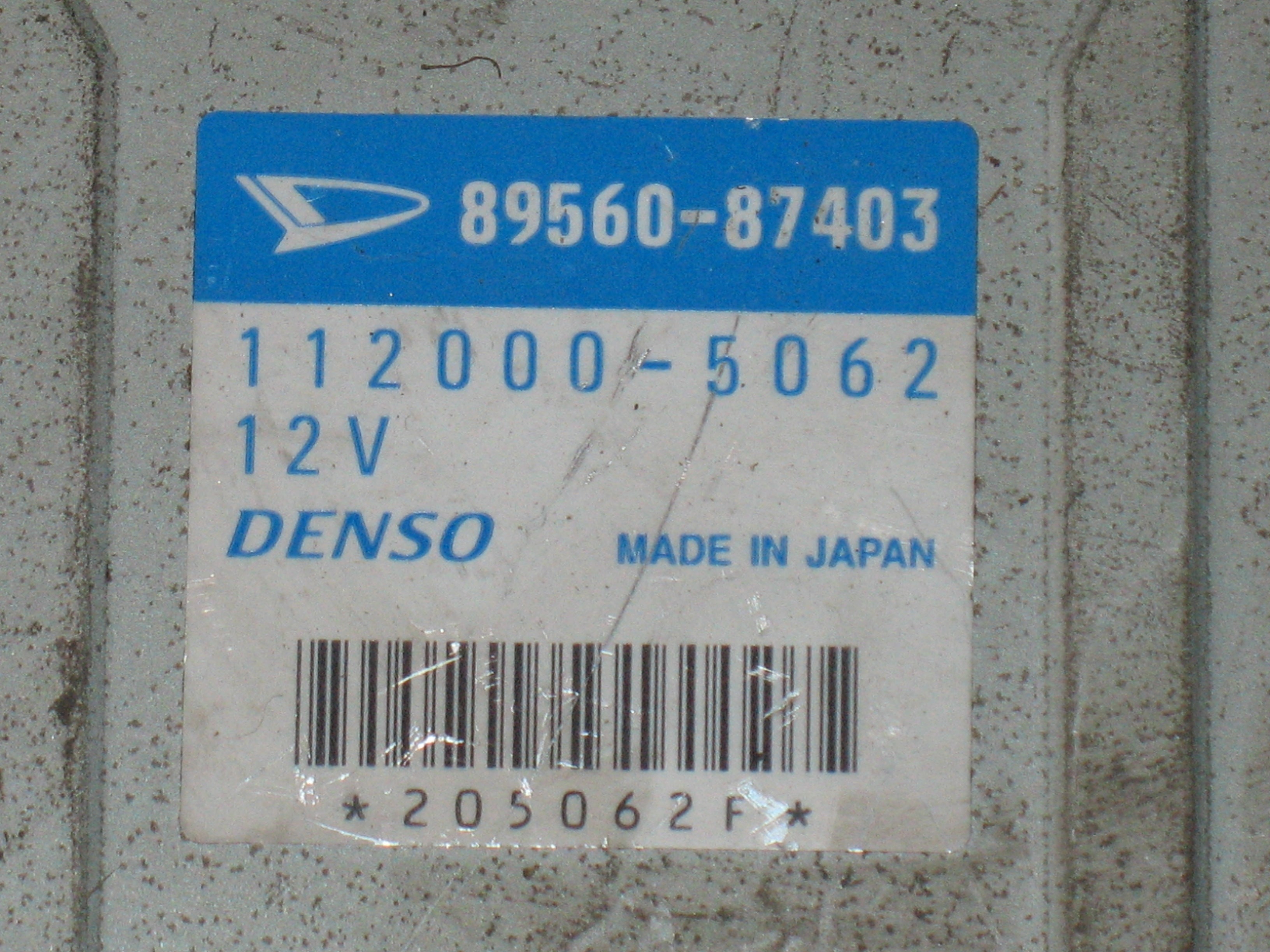 ECU Daihatsu Terios Denso 89560-87403 112000-5062