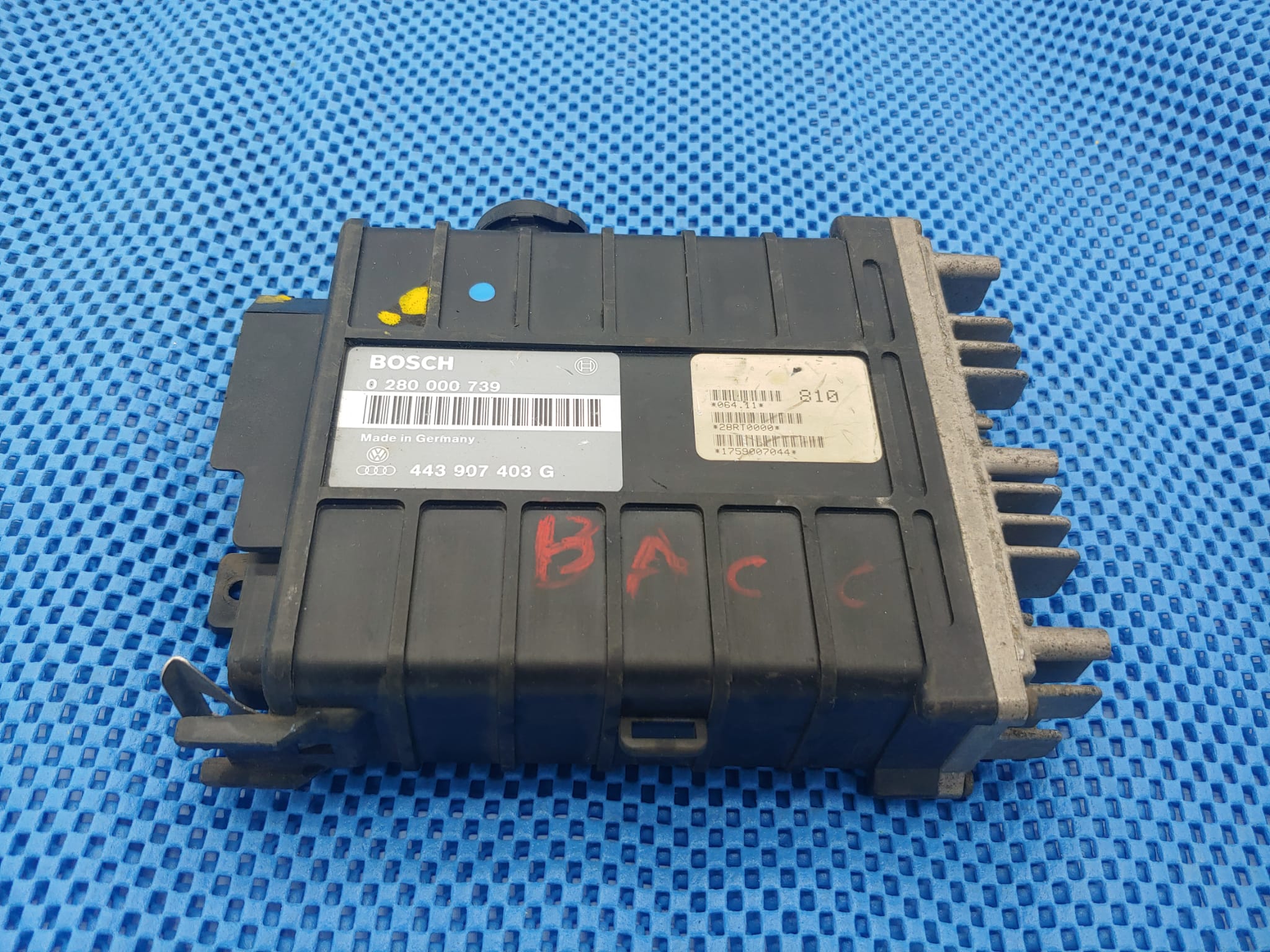 ECU VW PASSAT JETTA SEAT TOLEDO 1.8 443907403G 0280000739