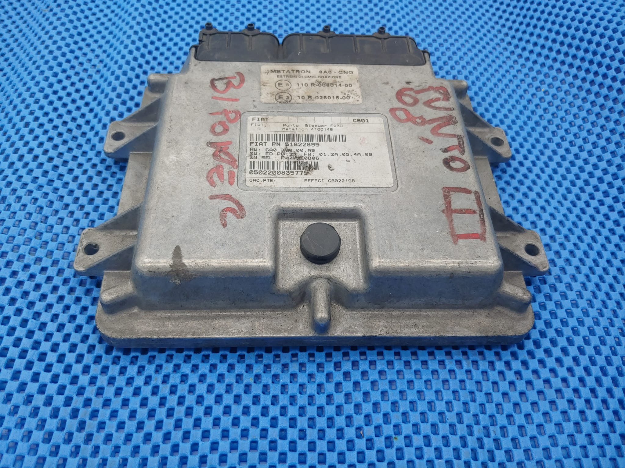 CENTRALINA FIAT PUNTO 188 BIPOWER 51822895