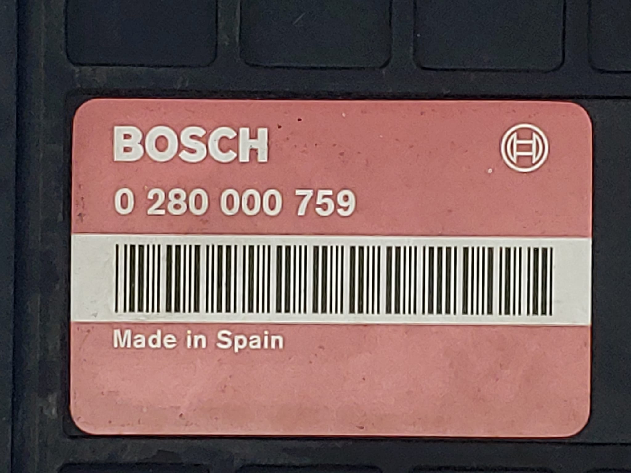 ECU CENTRALINA Fiat Uno Bosch 0280000759 0-280-000-759