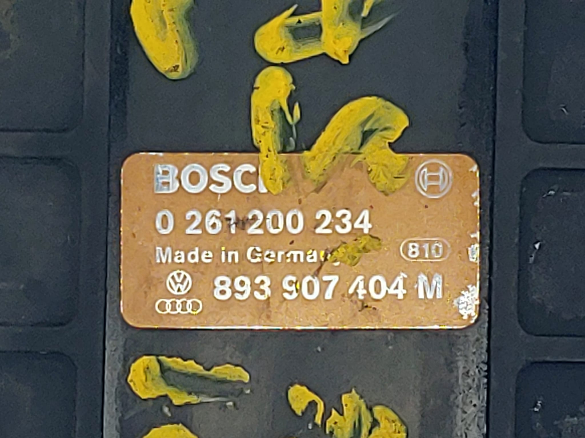 Ecu vw passat corrado jetta 2.0 0261200234 893907404m