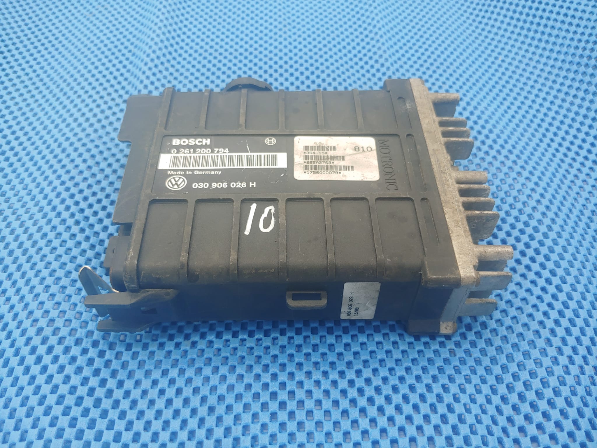 Ecu vw volkswagen polo audi 1.0, bosch 0261200794 030906026h
