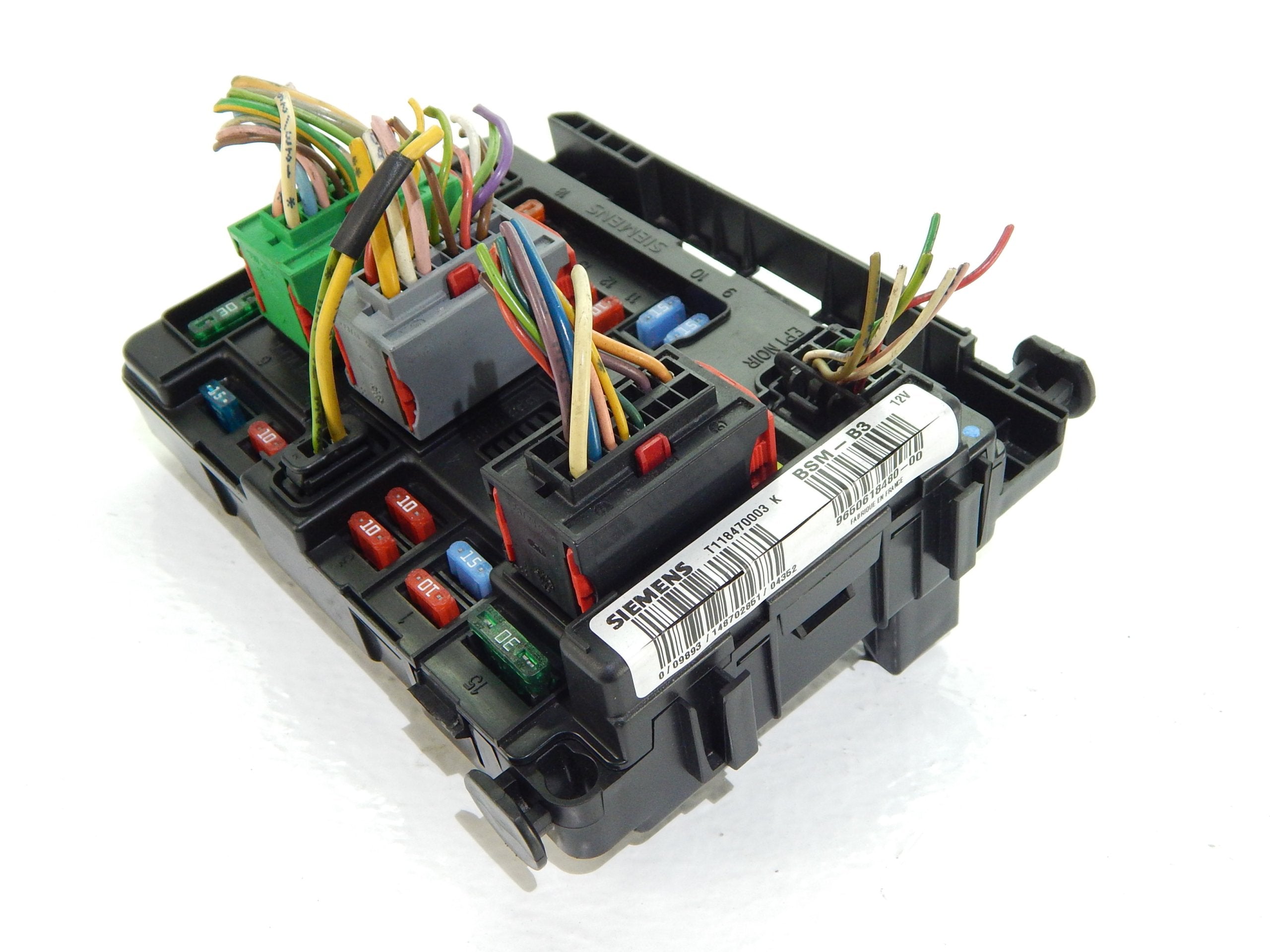 ECU FISIBILI BSI BSM B3 CITROEN C2 T118470003K 9650618480