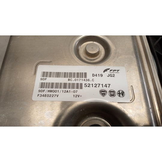 Ecu centralina motore fiat lancia alfa fpt 52127147 9df hw001