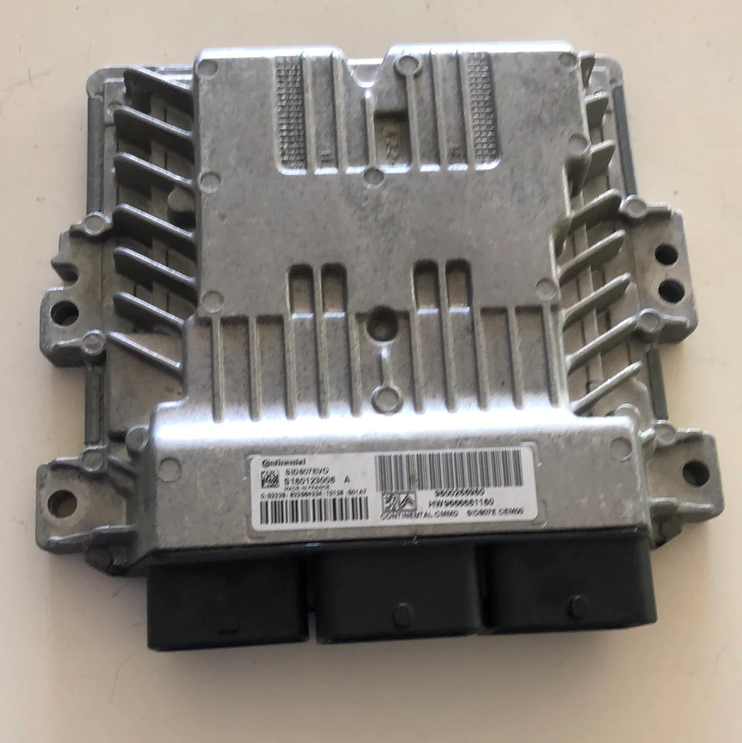 ECU CITROEN PEUGEOT 1.6 HDI S180123008 A HW 9666681180 SID807EVO