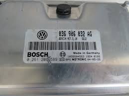 ECU VW GOLF 1.4 036906032AG BOSCH 0261208589 ME7.5.10 5612