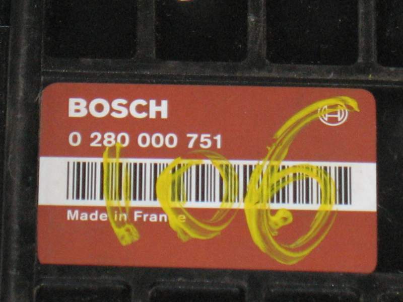 Ecu centralina motore peugeot 106 bosch 0 280 000 751