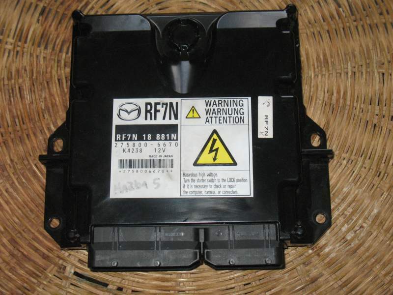 ECU MAZDA 5 275800-6673 RF7N 18 881T RF7N18881T K4238