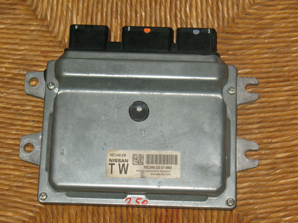 ECU NISSAN QASHQAI JUKE 1.6 16V MEC940230 TW MEC940-230 D1 0930