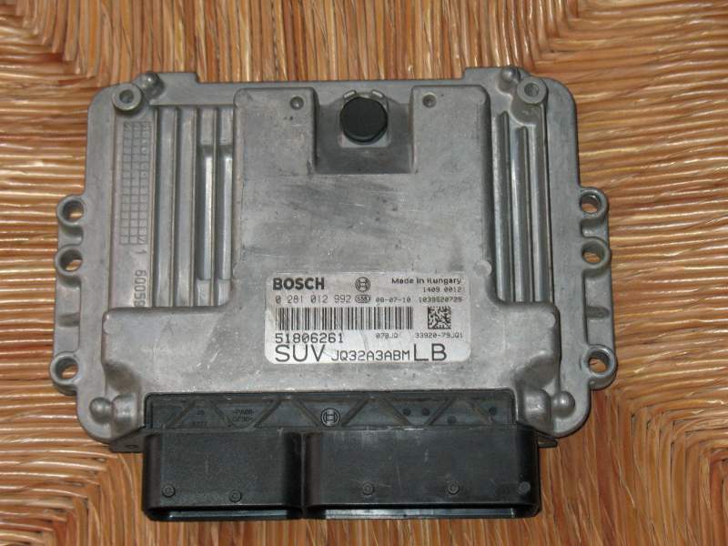 Ecu centralina suzuki fiat 1.9 jtd bosch 0281012992 55204652 EDC 16C39-5.P0