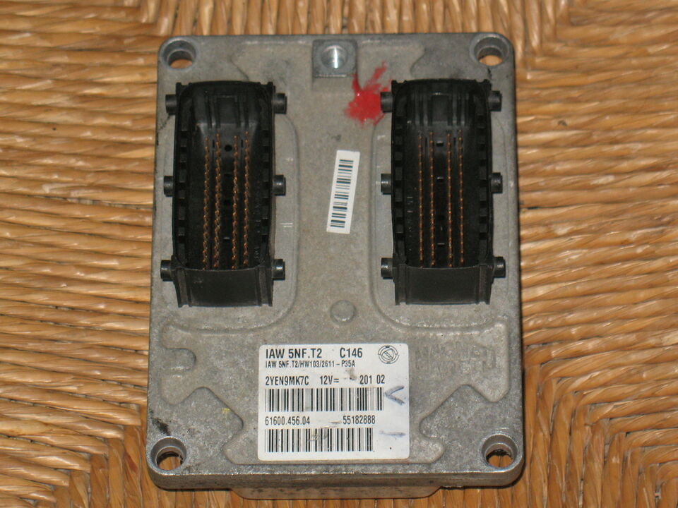 Ecu Fiat Doblo T2 TD 1.6 IAW 5NF.T2 IAW5NFT2 55182888 HW103 55191134