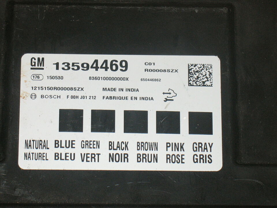 13594469 ecu comfort computer opel mokka 1.4 103kw 5p b/gpl 6m