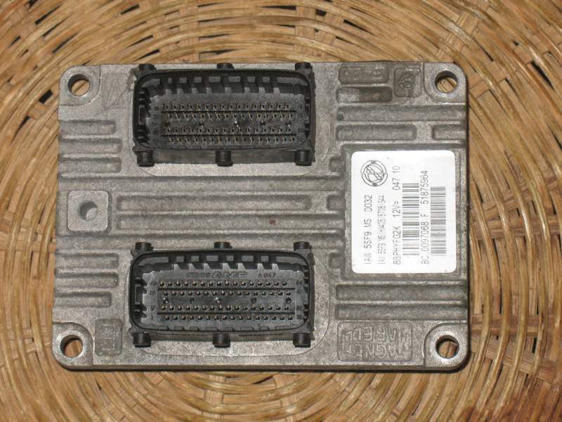 ECU FIAT 500 1.2 IAW 5SF9.MS HW405 51875964 51903153 51847340