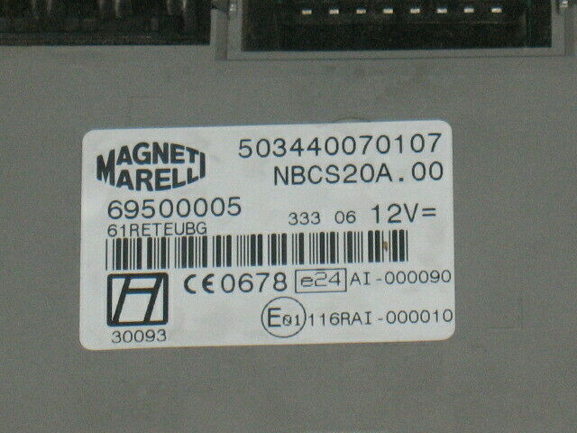 Body computer iveco daily bsi 69500005 503440070107