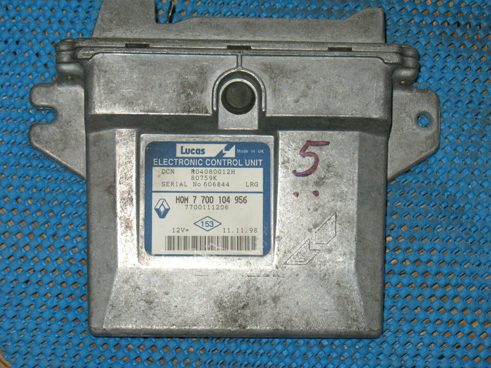 Ecu renault kango 1.9 diesel dcn r04080012h hom7700104956