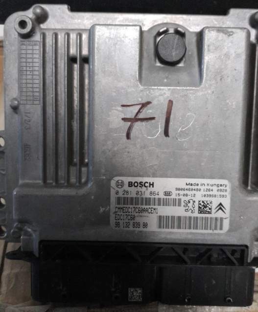 ECU CITROEN C4 Grand Picasso 0281031864 ED17C60 9813283980