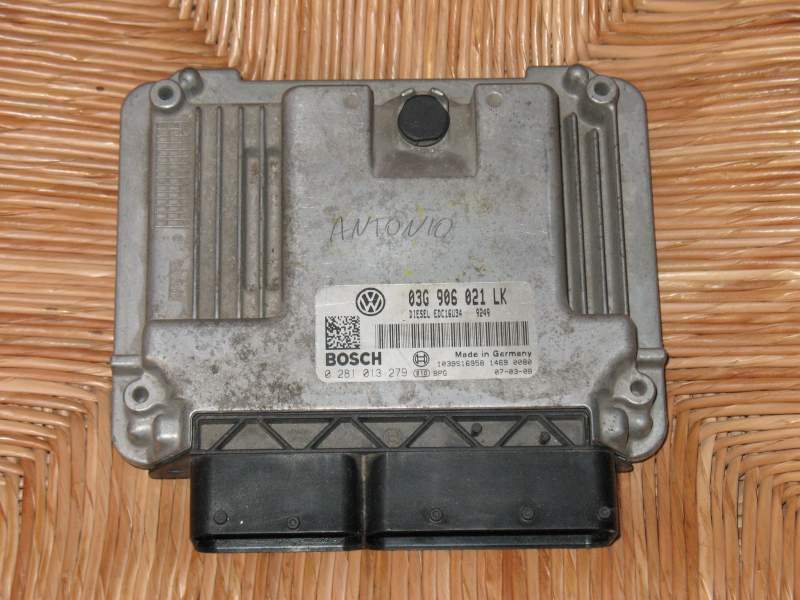 VW SEAT 1.9 TDI MOTORE ECU 03g906021lk 0281013279 EDC16U34-3.41