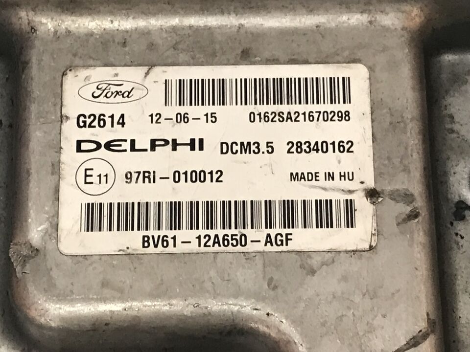 Ecu ford focus 2.0 tdci delphi bv61-12a650-agf 28340162 dcm3.5