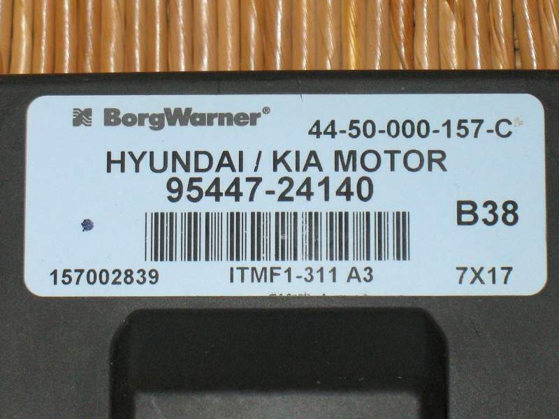 ECU controllo trasmissione Kia SPORTAGE 2 9544724140 4450000157C