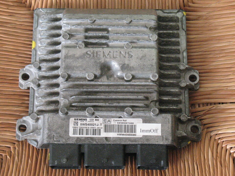 ECU CITROEN C2 C3 1.4 SID802 5WS40021J-T 9650670480 9643455080