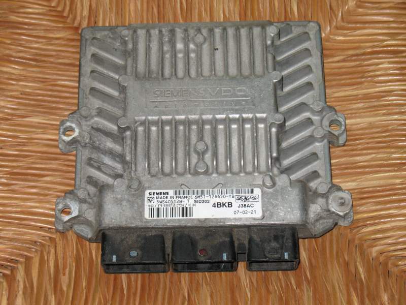 ECU FORD 1.8 TDCI SIEMENS 5WS40512B-T FoMoCo 6M51 12A650-YB 4BKB