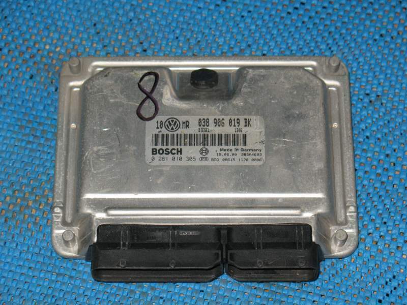 ECU VW VOLKSWAGEN PASSAT 1.9 TDI 038906019BK 0281010305 EDC15P+