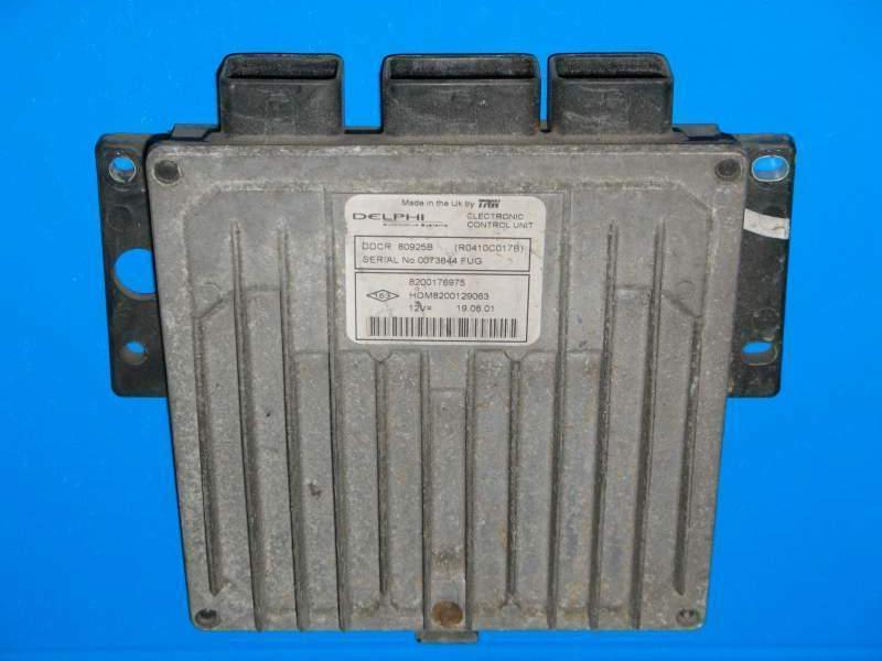 ECU RENAULT CLIO 1.5 DCI DDCR 8200176975 HOM 8200129063