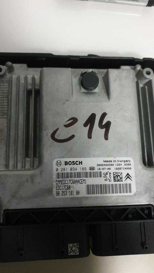 Ecu peugeot partner berlingo 0281034189 9825318180 edc17c60