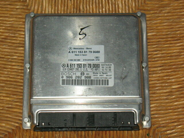 ECU MERCEDES 2.2 EDC 15C0-5.14 A6111538179 0986282988 CR2.11